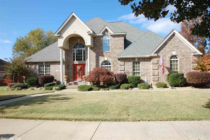 UNBELIEVABLE PRICE!!  Large backyard, covered deck & inground POOL!! Home includes: Formal dining room. Living room/OFFICE. Open kitchen w/ an adjoining spacious SUNROOM w/ FP. GREAT ROOM adjoins the kitchen w/ a panoramic view of pool. Master suite dwn w/ a roomy bathrm equipped w/ a corner whirlpool tub, shower w/ body jets & steamer, 2 vanities.  Upstairs consists of 3 bedrooms. 2  baths. GAMERM w/ wet bar. 3 car garage(1 sep for workshop). Sprinkler system.