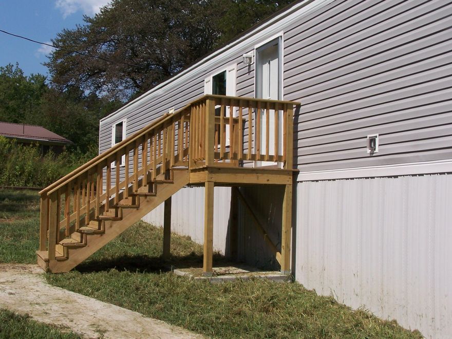 New mobile homes(3) never occupied....excellent condition...refrigerator furnished.. 2 bedroom-2 full baths...4 x 6 front deck...must have verifiable income of 3 times the rent...credit report...and application completed (in documents)...renters insurance is recommended...agents see confidential remarks..potential renters may text to 501-680-3027 for more information or to see property...