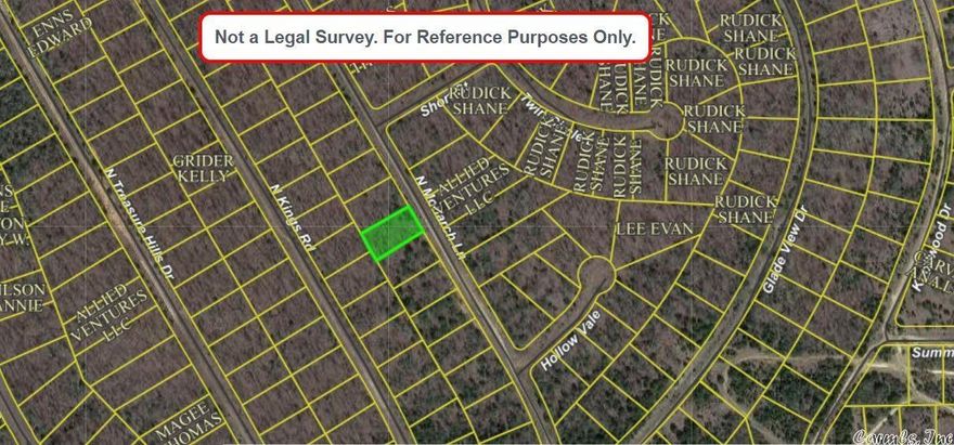 4 payments of $237.50 to finance and own. Cash buyers can pay by debit or credit card as well. Nice lot to develop or hold for future value. Public water and electric are available to run to property and will need septic. Owner/agent. Buyer responsible for any/all taxes and lots sold "as-is". Quit claim deed conveys. Parcel ID# 800-12683-000
