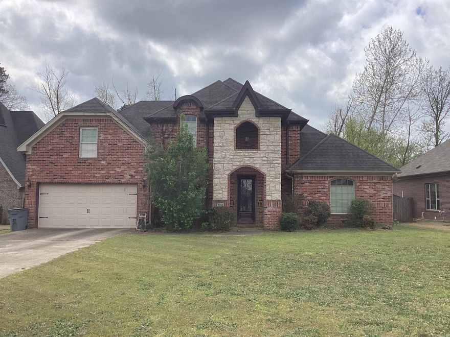 Check out this beautiful home right in the heart of the Benton/Bryant area, minutes from all of the amenities the city has to offer, plus being about 5 minutes from the Outlet Mall in LR is a bonus, too!  Built in 2008, this home, resting on a cul de sac, has a spacious master bedroom and master bathroom with a gas operated fireplace (optional).  The two other bedrooms are nice, and an added bonus room that the owners used for the ultimate man cave/gameroom upstairs.  Speaking of upstairs, a deck to relax, overlook a nicely sized backyard and the serenity of the area, facing a creek and a wooded area.  Schedule a showing and come check it out for yourself  See agent remarks.