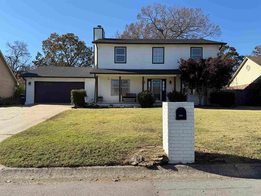 Gorgeous 3br 3ba with tons of space and functionality! Beautifully updated, over 3300sq ft in total. LVP and tile floors throughout. Main level has den, formal living area, formal dining, kitchen and a Massive bonus space in back as well as a separate heated and cooled enclosed back patio.  This one is a Must See! Granite counters in kitchen, full bath with stand up shower on main level. 3 bedrooms upstairs; guest bedrooms share a nicely updated full bath with tiled tub surround. Master suite has a dream bathroom with huge shower and separate laundry area. Master suite closet is the size of a small bedroom! Pictures and video are raw and unedited.  Large flat lot, over a 1/4 acre, with separate garage/shop room in back and separate storage building.  Seller paying $750 first year home warranty.   Agents see remarks. Showings through showingtime online or call CSS at 501-244-0333.