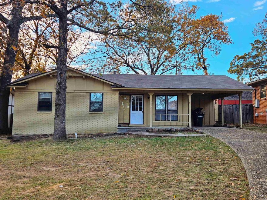 Discover easy living in this bright and functional 3-bedroom, 1.5-bath home in the heart of Sherwood. This 1,482 sq ft charmer offers a comfortable floor plan with both a living room and a cozy family room featuring a wood-burning fireplace. The kitchen and dining area flow nicely for everyday use, and the home has great natural light throughout.  The backyard is a real highlight—private, fully fenced, and perfect for kids, pets, gardening, or relaxing. The brick-front exterior, masonite siding, and one-car carport give the home solid curb appeal, and a little landscaping could make it shine even more.  Located just minutes from shopping, dining, parks, medical services, and Sherwood’s popular community amenities, this home sits in a quiet, peaceful area yet keeps you close to everything. A fantastic opportunity for first-time buyers, downsizers, or investors.