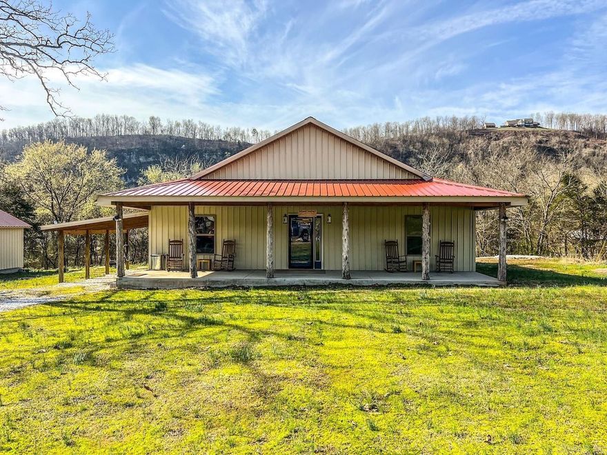 This is a newer built 3-bedroom, 2-bathroom cabin. It features a vaulted ceiling, screened in porch, generator, a 30'x24' shop, and much more! This property was used as a nightly rental property and will come fully furnished and could generate income immediately. Would also make a great primary resident, or personal vacation cabin as well as a rental property. The cabin is located just a short drive from the White River. Is also close to the town of Mountain View, and all the amenities the town has to offer. Including The Ozark Folk Center State Park, Blanchard Springs Caverns, shopping, restaurants, a movie theater, and much more! This is a must-see property, give us a call today to set up an appointment to come take a look for yourself!