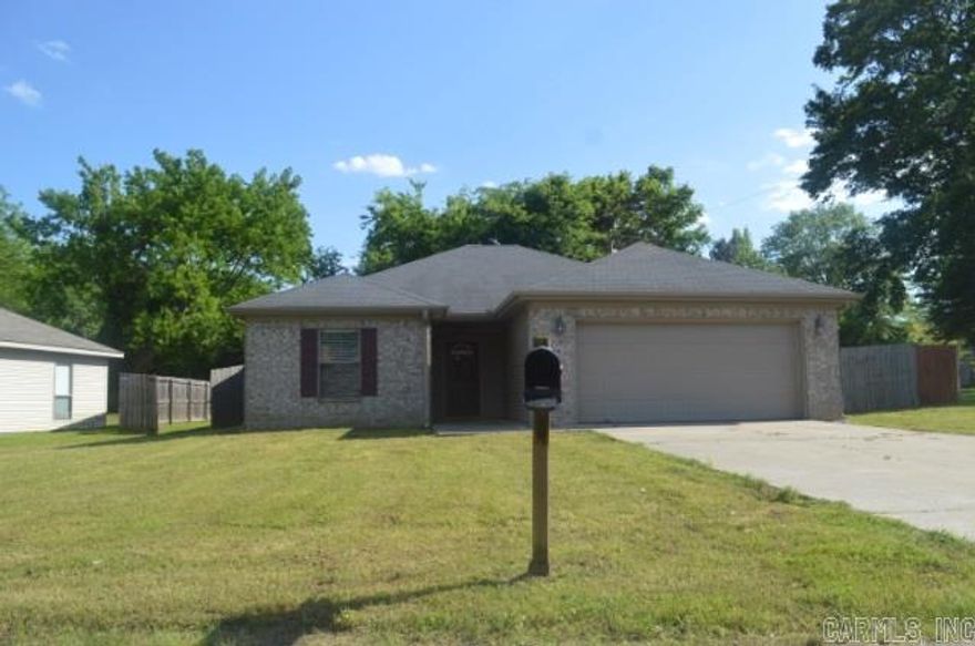 Nice 4 bed 2 bath home! New Paint, Carpet through out! Large open living room. Split floor plan. Corporate seller. Sold "AS IS" The Listing Broker & Seller assume no responsibility & make no guarantees, warranties or representations as to accuracy of the property information or photographs. Agents see remarks