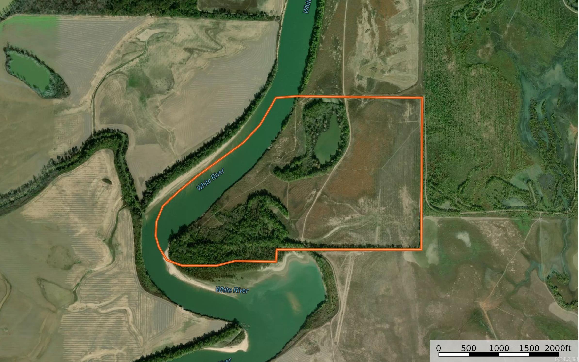 Sold Before Listed - Great Ag property on the White River in Woodruff Co. near White Oaks Duck Woods.