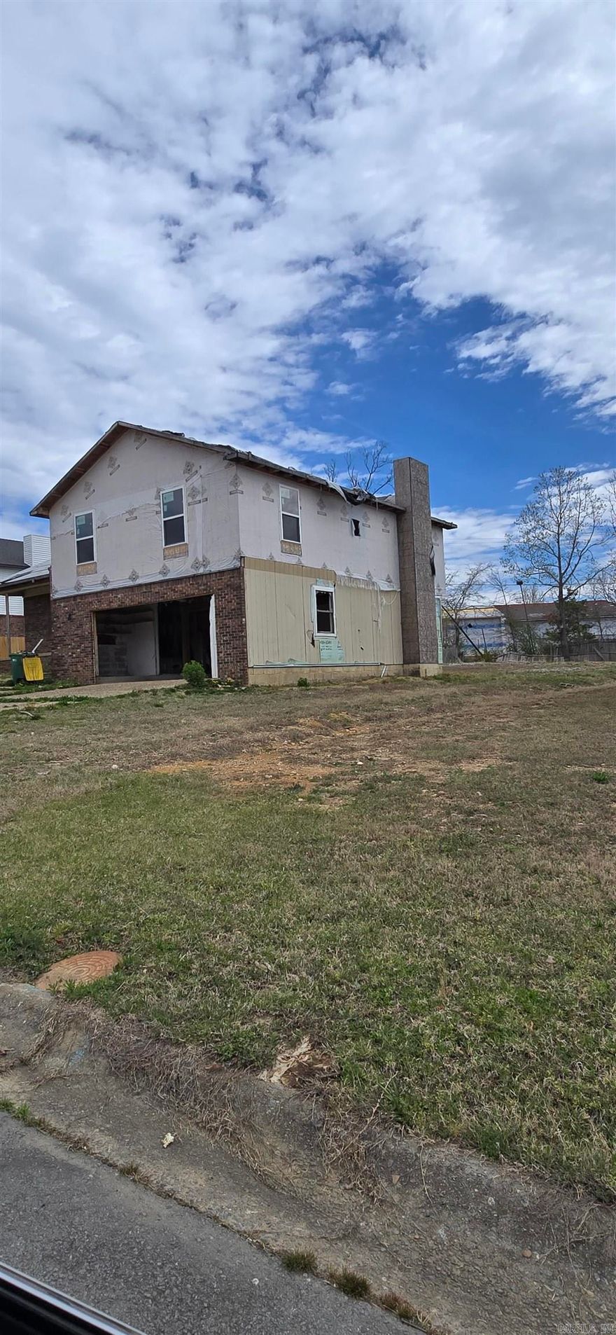 Tornado Damaged Property. Sold As Is Where Is. House is open. PROPERTY SOLD STRICTLY AS IS NO REPAIRS.