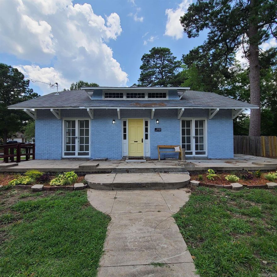 Freshly renovated large craftsman home features, 4 bedrooms, 3 bathrooms, large kitchen with island, and a separate dining room. The all-inclusive owner’s retreat has a large ensuite bathroom, walk-in closet, secondary closet and a home office nook.  The kitchen includes brand new stainless-steel appliances.  The fourth bedroom is limited only by the imagination and can be used as an in-law suite, Airbnb, or home-based business location. The entertainment ready private back yard oasis features a large tiled patio, firepit, water feature and string lights. Conveniently located near JRMC, the Pine Bluff Country Club and the award-winning Friendship Charter School.  This property has new plumbing, electrical, and an HVAC system. This stunning home also has a fireplace, circle drive, a garage and an inviting front porch. This 2,200 square foot home is move in ready.