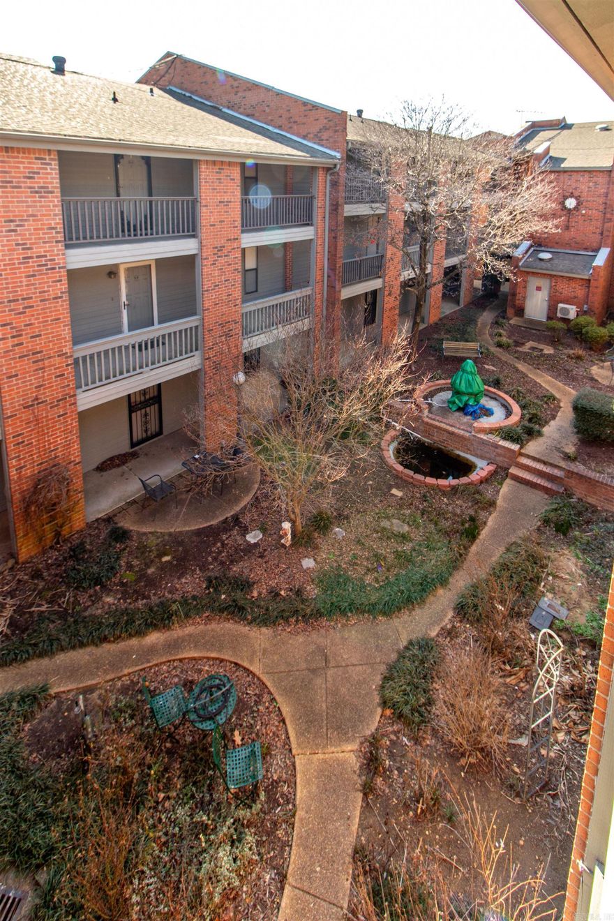 Introducing condo #N14, a hidden gem in downtown Jonesboro!  This two bedroom, two bath residence sits within a gated community with lush landscaping and a refreshing pool.  Enjoy the convenience of an elevator and the luxury of an enclosed patio.  Just steps from St Bernards Hospital as well as downtown's vibrant amenities, this is urban living at its best.  With a touch of personalization, you could make this condo your urban sanctuary!  To be sold "as is".