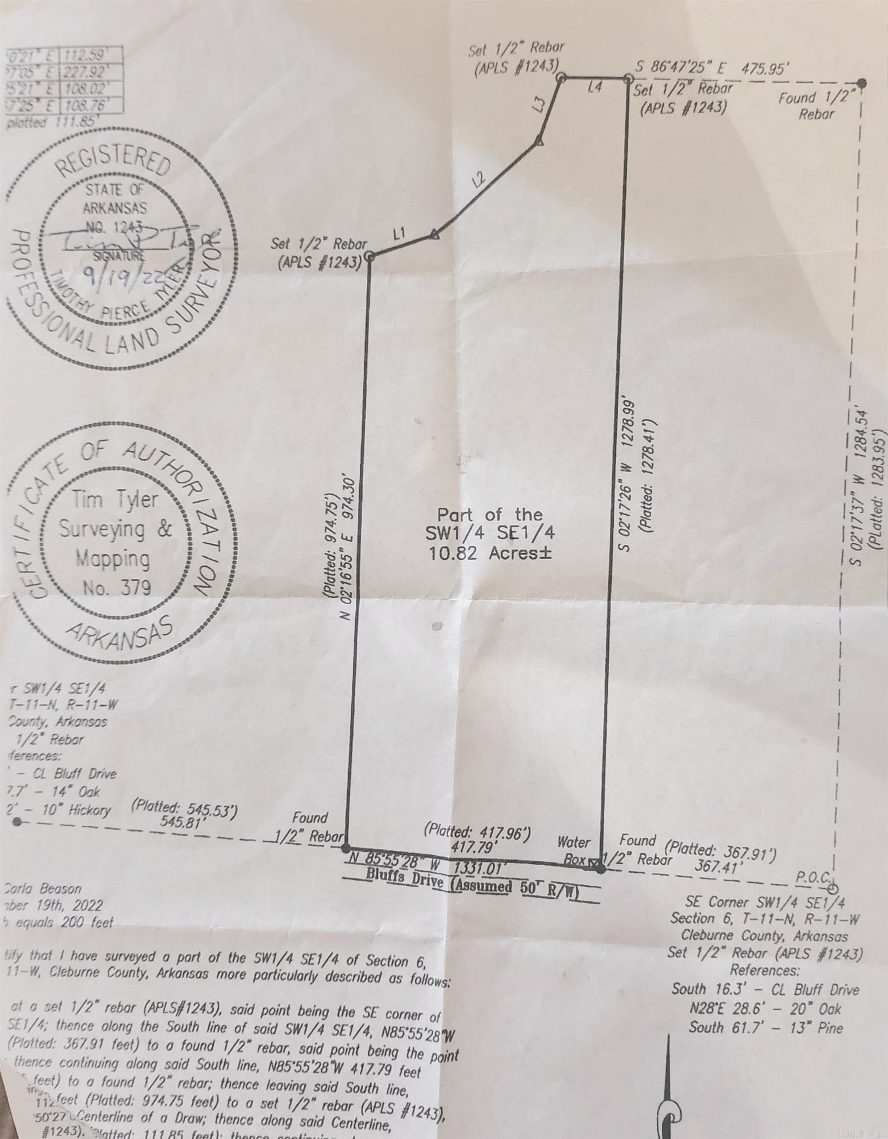 Metes & Bounds - Land