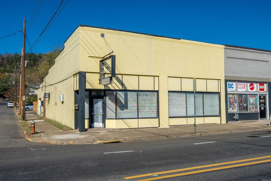 Discover a remarkable commercial opportunity in the heart of historic Hot Springs that is abounding with potential. This prime 3.171 square foot property is ready to become your next business venture in the center of Hot Springs’ thriving tourism district along Ouachita Avenue. Visitors flock year round to this popular destination for its natural hot springs, interesting history, natural beauty,  unique shops and local entertainment. This commercial space features high ceilings, large windows with loads of natural light, and a layout that can be customized to suit your specific needs and design. The building’s solid structure presents an excellent opportunity for those looking to invest in one of Arkansas’s most popular tourist destinations. The property is eligible to be permitted as a  short term rental but please check with city for details. Don’t miss your chance to own a piece of historic charm in one of Hot Springs most desirable commercial districts.