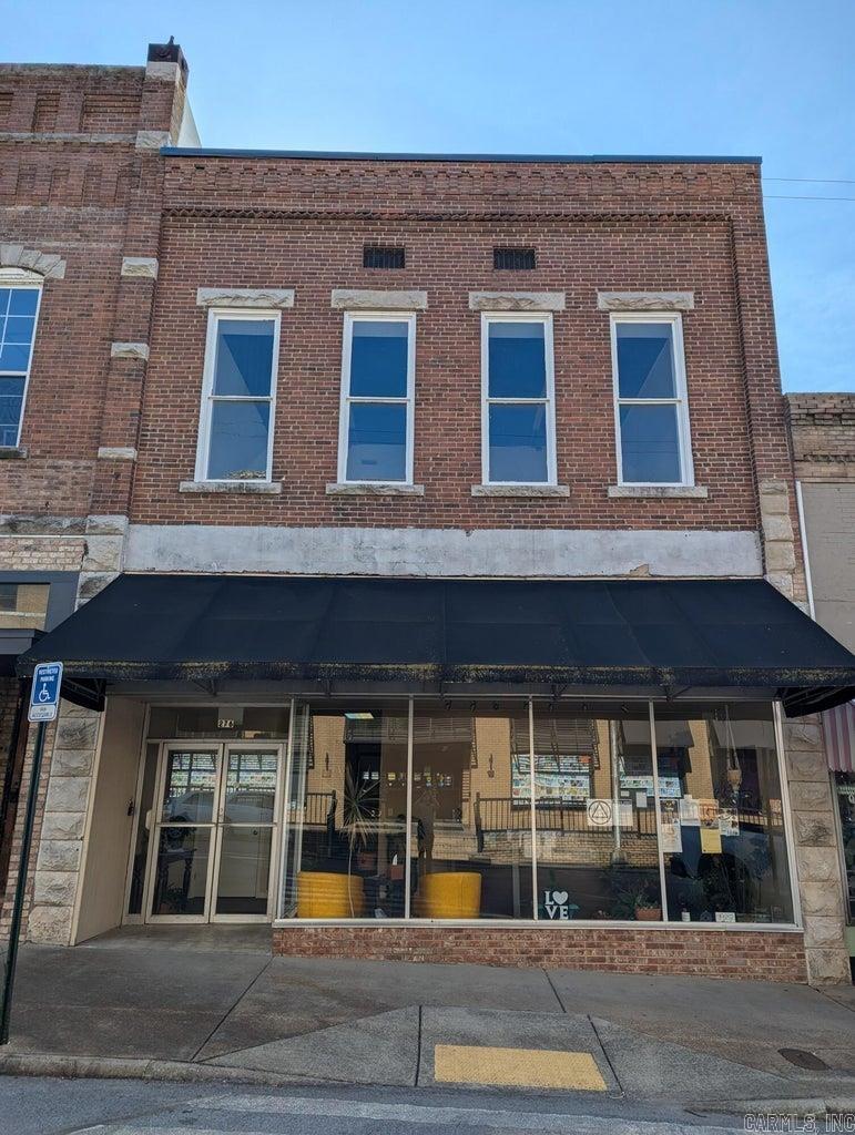 This Charming building offers boundless potential for any investor or business. Located in a prime location on Batesville's Historic Main Street provides great visibility and foot traffic. This building offers so many possibilities as an office, retail, mixed use, or restaurant site. The main floor has a spacious reception area, two private offices, large meeting room, kitchen/storage area, and two bathrooms (one with two stalls). The second level offers two large meeting rooms that could form the canvas for numerous ventures, as well as two large private offices offering gorgeous views of Main Street. The second level also has two staircases allowing access from both the front and rear of the building. Two parking spaces are behind the building. Be a part of thriving Historic Main Street This property has been renovated to serve its current owner, but the layout provides so much potential for it to be used as is or redesigned to fulfill numerous purposes.