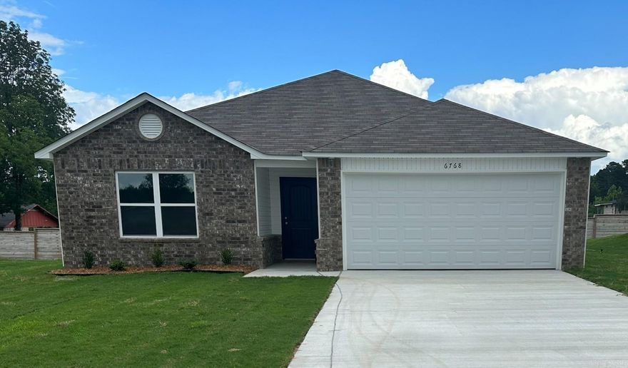 The Foster II plan is a charming and inviting home design that exudes curb appeal with its front porch and well-maintained front yard landscaping, creating an inviting atmosphere right from the curb. This open-concept home provides a spacious living experience with 3 bedrooms and 2 bathrooms, ensuring ample room for comfort and privacy. The kitchen is a standout feature of the home, boasting a complete set of energy-efficient appliances that cater to modern needs and preferences. Whether you're cooking daily meals or hosting gatherings, the Foster II plan offers functionality and style. Explore more about this delightful home today to see how it can meet your lifestyle preferences and needs!   **SEE SHOWING REMARKS & AGENT REMARKS FOR IMPORTANT INFORMATION**