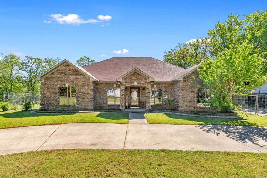 This 4 bdrm, 2 full bath home is sitting on 1.06 acres in the heart of Sherwood. There is a huge covered deck that is perfect for grilling, family events or just enjoying Arkansas' beautiful weather. Out back sits a 625 sq ft Guest House, She Shed, Kids Hang Out or whatever you want it to be. It's complete with shower, sink and lavatory. There's plenty of room to spread out on this huge level lot or maybe enjoy some family sports. Come see this awesome house that's minutes from Walmart-Mart, the grocery store, restaurants  and all of the conveniences we might need or want. This house is just waiting for you to call in HOME!  AGENTS PLS SEE REMARKS....