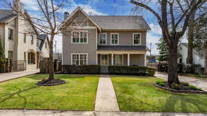 Wonderful Heights home, all brand new in 2007 when the builder did a complete remodel and added a second floor!  Current sellers have done some wonderful upgrades as well:  New landscaping, new roof Feb 2024, new HVAC downstairs  2022.  This move in ready home has a gorgeous kitchen with a double island providing tons of storage. Gas stove, stainless appliances and a walk in pantry.  The downstairs has an airy, light filled, open feel providing perfect entertaining and family space. Plantation shutters line the windows.  A large laundry room and beautiful half bath are also downstairs. There are four bedrooms upstairs with three full baths. The primary bedroom is very spacious with enough room to add a second walk in closet if desired.  Large primary bath with double vanities, toilet/shower room, footed tub and a nice walk in closet.  The three other bedrooms are nice sized with good closets, all having access to the two hall baths. The house is situated on a wider Heights lot. It has a mechanical gate to the backyard and two car garage and beautifully landscaped flat backyard.   There is a darling covered patio right off the kitchen. The garage stores a safe room. A great house!!