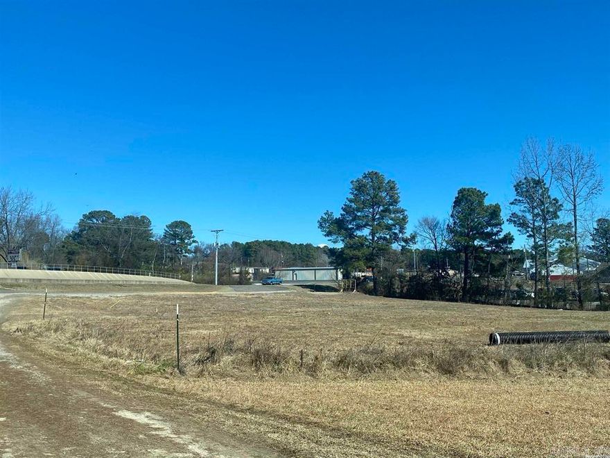 Investment opportunity available within a growing area & consistent high daily traffic. the land is already cleared & leveled, with the added convenience of a city water meter. Plus, it offers approximately 203 feet of highway frontage, with the potential for expanding the land further.