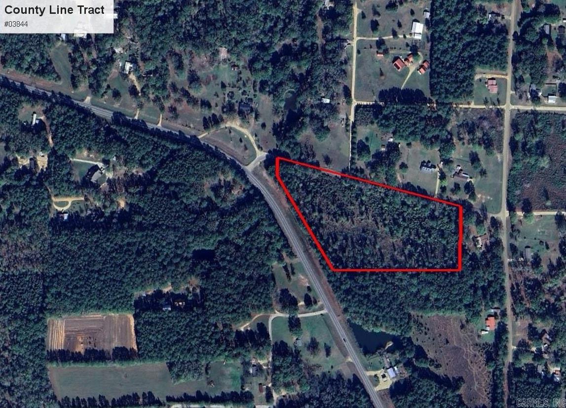 The ‘County Line Tract’ (#03019-03844) is a 12.37-acre tract located on the west side of Calhoun County just west of the Locust Bayou Community and about ¾ mile east of the Ouachita County line. Located less than three miles from the bustling Highland Industrial Park, the property has great residential potential with ‘elbow’ room to spare! The property has nearly 1,200 feet of frontage on Calhoun 272, a paved county road.