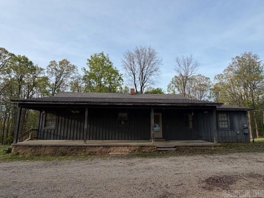 Scenic retreat on over 3 acres, great views. 3 bedrooms two bathrooms. Agents please see agent remarks. The roof was installed at the beginning of April.
