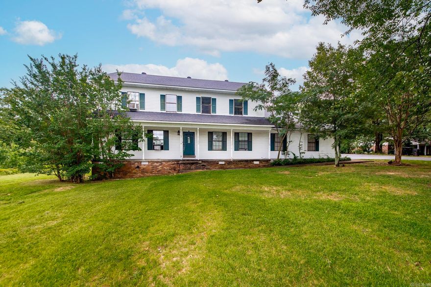 Set on 3.13 acres, this 3,500 sq. ft. home offers space, flexibility, and charm. The open floor plan features an oversized kitchen with a wet bar, tons of cabinet and counter space, and plenty of room for cooking and entertaining. The cozy living room boasts a fireplace and beautiful wood accents. You'll find three bedrooms on the main level, while upstairs offers a second living area, full kitchen, and its own primary suite—perfect for multigenerational living or rental income. A huge bonus room could serve as a 5th bedroom, office, or game room. Outside, enjoy a sprawling yard with space for pets, toys, or play, plus a wooded area for added privacy.