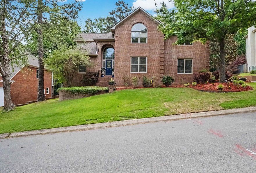 Welcome home to this beautiful 4,246 SF retreat tucked away on a quiet low-traffic street in sought-after West Little Rock. This 4-bedroom, 2.5-bath home backs up to peaceful greenbelt space and is conveniently located near Pleasant Valley Country Club and Little Rock Athletic Club. The main-level primary suite, spacious downstairs office, vaulted ceilings, and multiple living areas create a warm and functional layout perfect for everyday living and entertaining. Enjoy a breakfast area overlooking the trees, a separate formal dining room, and a kitchen that can be closed off from the main living area for added privacy. Upstairs features 3 bedrooms and an additional living area with soaring ceilings. Step outside to a private back porch, perfect for morning coffee or relaxing evenings. Additional highlights include a heated and cooled bonus room, wired security system, surround sound speakers, laundry chute, walk-in attic, extra storage space, flat driveway, and attached 3-car garage. This home truly offers the space, flexibility, and peaceful setting to fit every stage of life.