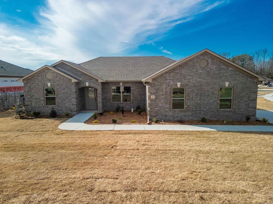 Brand new build, Open floor plan w/custom features throughout. Sitting area in primary suite. Kitchen offers an island w/plenty of storage & gorgeous granite. This is a must see, will go quickly! No smoking, No pets.   Application/Background Check/Security Deposit Required