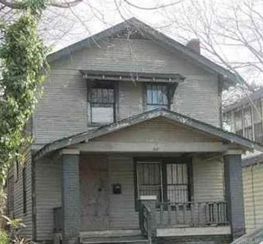 Historic Opportunity in the Central High School Historic District Rare opportunity to acquire a historic home in the highly sought-after Central High School Historic District. This property is a full restoration project and is being sold AS-IS, offering the ideal canvas for investors, developers, or preservation-minded buyers looking to restore historic charm while adding modern functionality. Located within one of Little Rock’s most architecturally significant and culturally rich neighborhoods, this property offers strong long-term upside through historic tax incentives, neighborhood appreciation, and demand for restored historic homes. Buyer to verify all zoning, historic overlay guidelines, and renovation requirements.  Cash recommended.