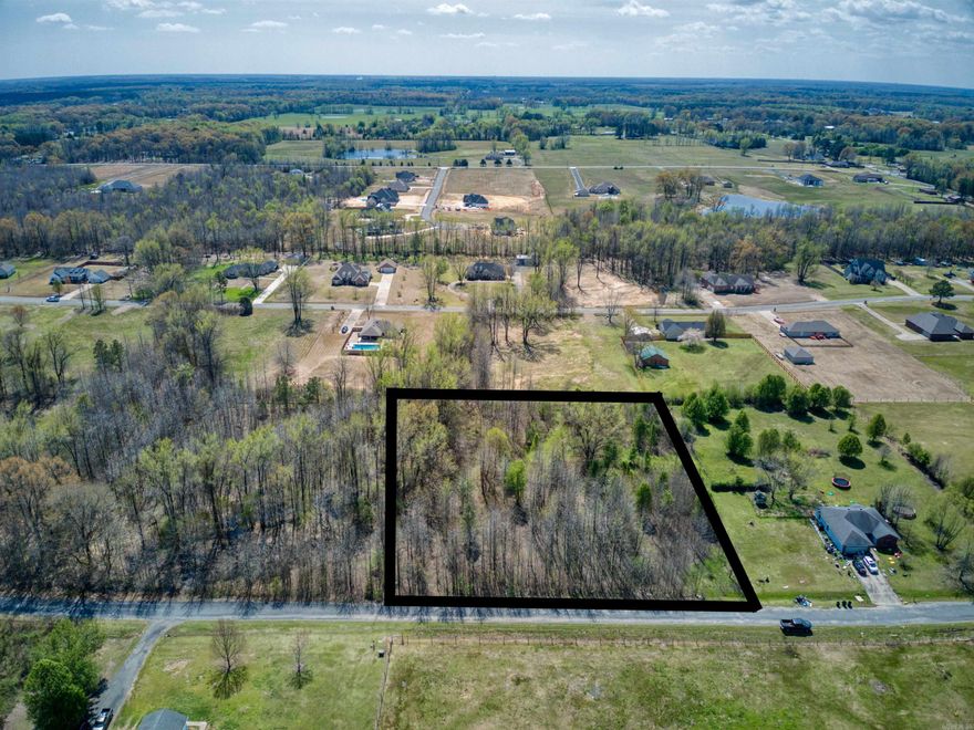 Nice lot  in Peaceful subdivision...1.86 acres, not far from town. Minimum square footage is 1300 sq. feet. Perc test has been done. Come build your Dream Home! The Lot next to it (lot 41) can be purchased also. Property is not in the flood zone. See MLS for 750 Saddle Brook for details.