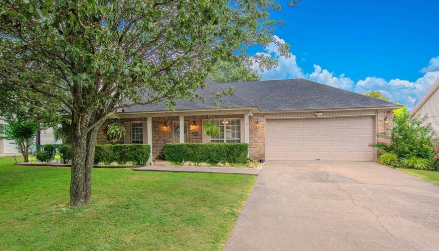 Welcome home to this beautiful 4 bedroom 2 bath home less that 1 mile to Harmony Grove schools. You will love this home the minute you enter.  This home is very well maintained and has a great floor plan.  It features a large kitchen with plenty of counter space and storage. Fresh paint, newer appliances that convey, new roof and HVAC. This home is move in ready! Gazebo and shed will convey at closing.