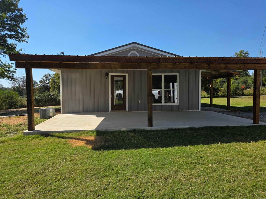 Totally remodeled house on over 2 acres just 7 minutes from Pleasant Plains, less  than 30 minutes to Batesville & Bald Knob. New plumbing including all new water lines & PVC drains, septic tank, sinks, faucets, toilets, shower & tub/shower combo. New electrical service, wiring & fixtures. New luxury vinyl flooring throughout, new cabinets, quartz countertops, stainless appliances including refrigerator, new interior doors, knobs, etc. New HVAC, water heater & garbage disposal. This property also has a useable storm shelter & a new carport. LIKE NEW!  See agent remarks.