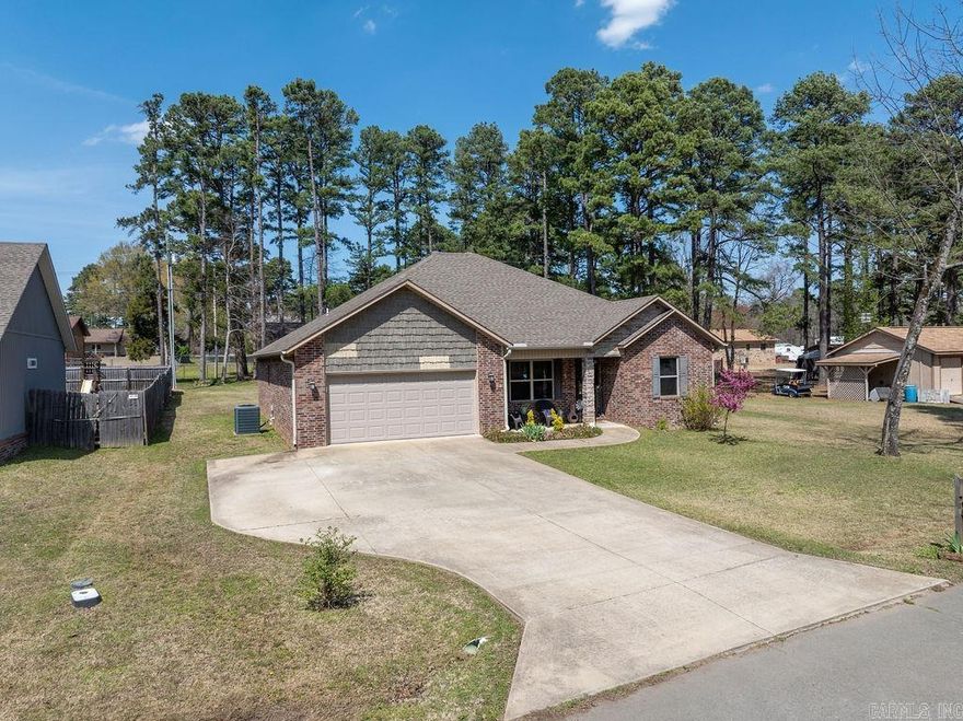 Welcome to this charming 3-bedroom, 2-bath home, built in 2015, located in a peaceful subdivision. The open-concept living area features a spacious living room, dining room, and kitchen, perfect for entertaining or everyday living. The well-designed floor plan offers a private master suite, set apart from the two additional bedrooms, ensuring comfort and privacy. The home includes a convenient laundry room, a 2-car garage, and attic space for extra storage. Step outside to the open backyard, ideal for outdoor activities or relaxation