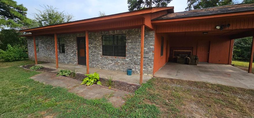 Check out this single-family home in nice neighborhood!   Property has much to offer included privacy and land.   This 3 bed, 2 bath home is ready to live in!  Property also includes a shed with slab flooring, and a fenced in back yard.  Call for showings!