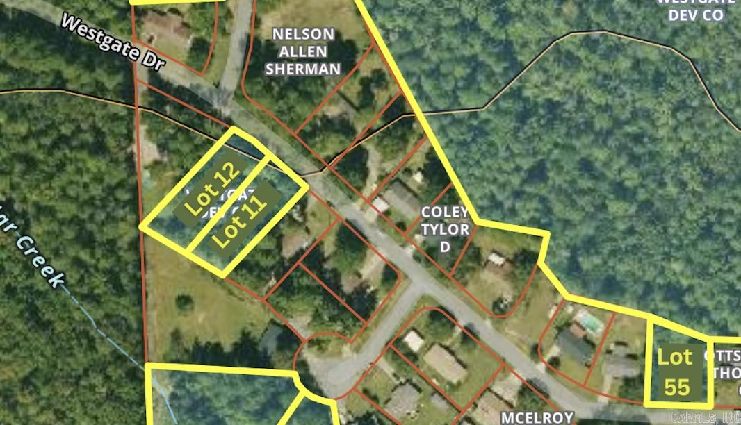 Lot 11 and 12 of Westgate Phase 1 Subdivision available for sale. Lots adjoin. These could be developed individually or left together. Site built homes only. Utilities available at road. First Electric Coop area electricity provider. Perryville city water and sewer. Fiber internet available.