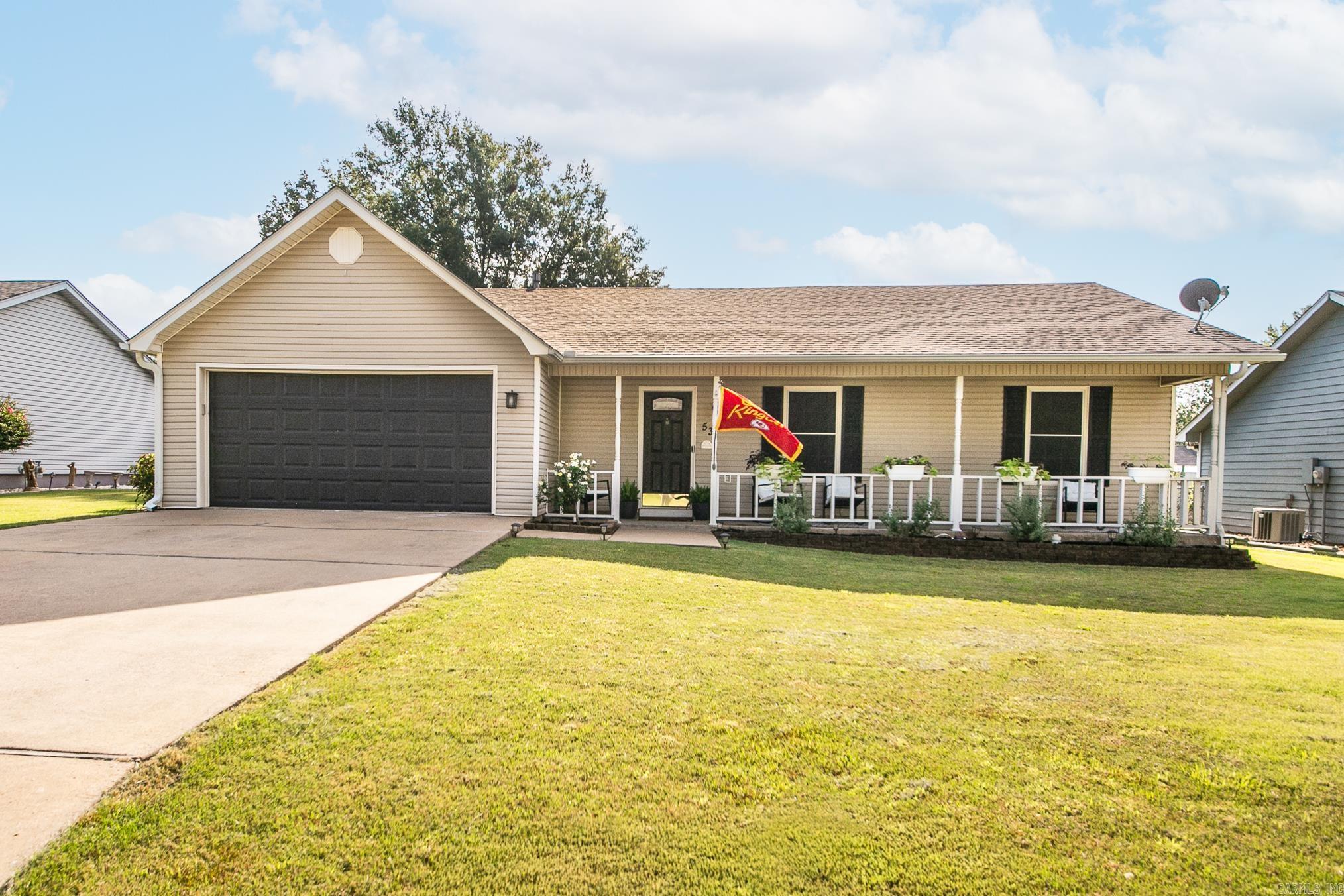 You don't want to miss this opportunity! The house is located in the heart of Cabot. This esthetically pleasing house offers new paint throughout the house, walk in showers, shelvings in closets, and a beautiful back yard, great for entertaining. Enjoy the long peaceful front porch! Schedule your showing today!