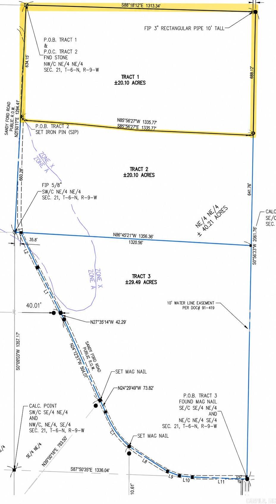 Not in Subdivision - Land