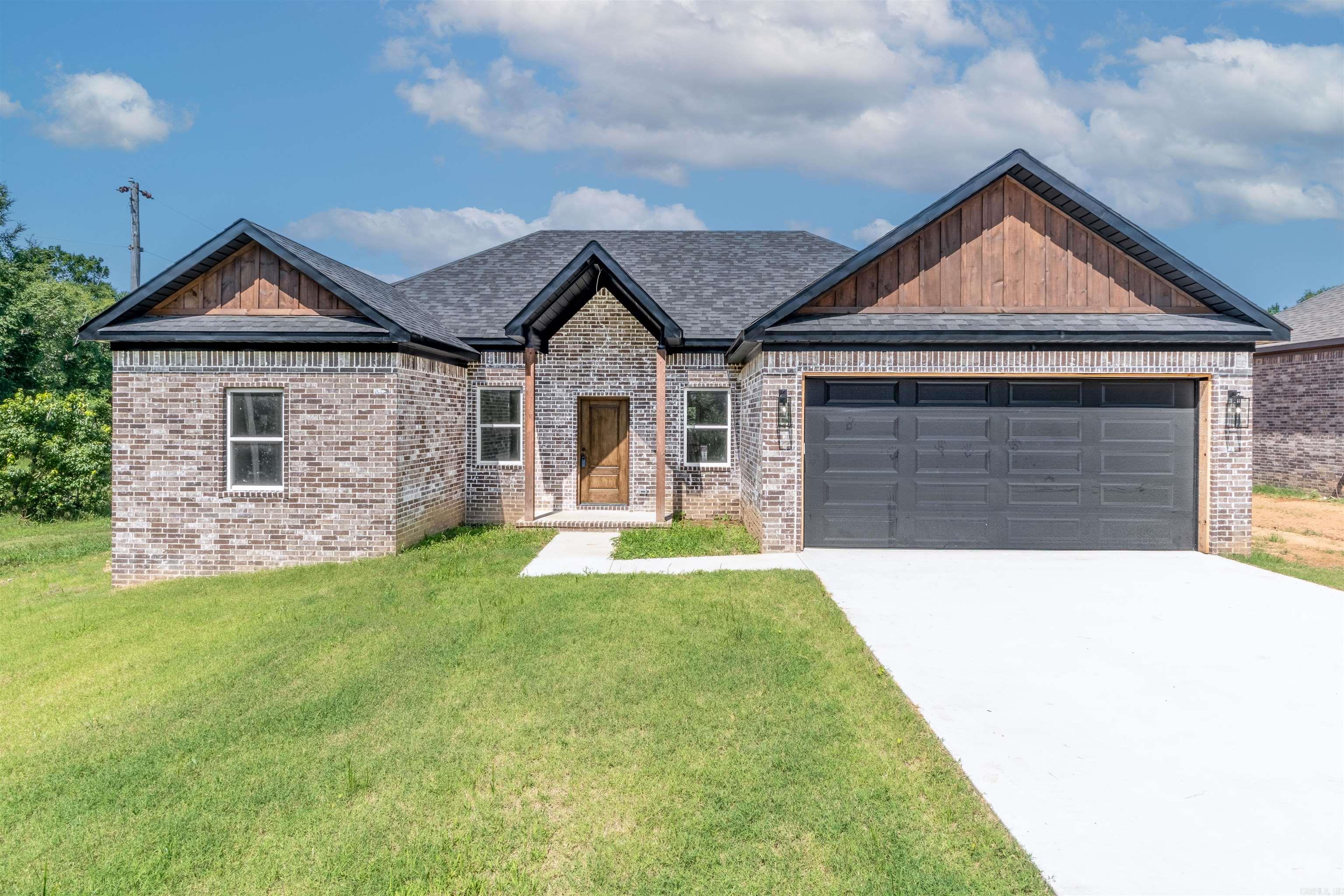 NEW CONSTRUCTION Home in Greenbrier for $289,000. 4 Bedrooms & 2 Bathrooms. This open floor plan features a spacious kitchen with a large quartz island, soft-close cabinets and drawers and plenty of counter space. The laundry area offers ample cabinetry and includes a pantry for extra storage. The primary suite includes double sinks and the walk-in closet has built-in shelving, there is no wasted space throughout the home. Bonus features include: LV Flooring throughout. Flooring above the garage for additional storage A nice-sized lot perfect for gardening, entertaining, or just enjoying the outdoors. CALL for a showing !!! taxes are est on lot.