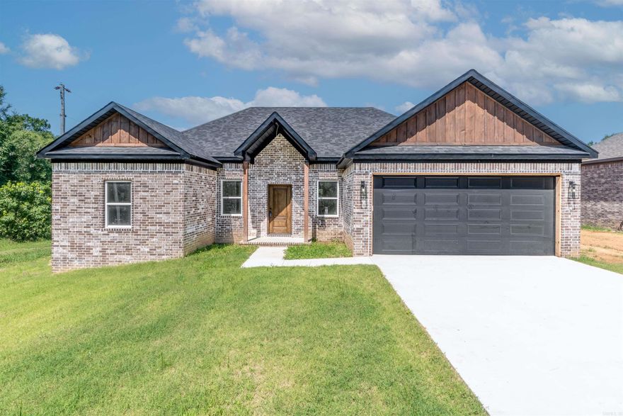 NEW CONSTRUCTION  Home in Greenbrier for $289,000. 4 Bedrooms & 2 Bathrooms. This open floor plan features a spacious kitchen with a large quartz island, soft-close cabinets and drawers and plenty of counter space. The laundry area offers ample cabinetry and includes a pantry for extra storage. The primary suite includes double sinks and  the walk-in closet has built-in shelving, there is no wasted space throughout the home. Bonus features include: LV Flooring throughout. Flooring above the garage for additional storage A nice-sized lot perfect for gardening, entertaining, or just enjoying the outdoors. CALL for a showing !!! taxes are est on lot.