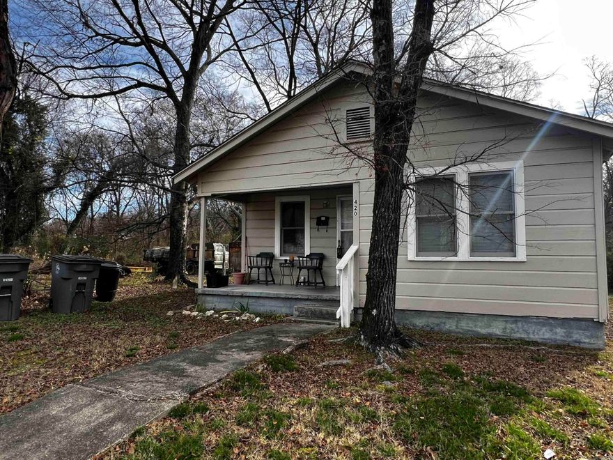 Priced to Sell!  This 2 bed, 1 bath has recently been updated with LVP flooring, butcher block countertops/sink, new cabinets, stove, frig, vent-a-hood and vanity. Electric has been updated and has a dedicated circuit for washer/dryer.  New window units, hot water heater and microwave. Oversized lot is 135 ' deep and located on a quiet cul-de-sac.  Great investment property - long term tenants and rental rates are under market value.  Selling "As is"  Make your appointment today  Rental rates are under market value