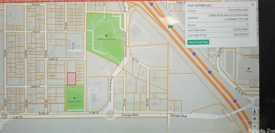This is property is also located within walking distance to where the new Aquatics Center is now being built.CLONED LISTING    ZONED R-2  Properties highlighted in RED -Prime Wooded lots  located by the old airport, airport softball field, and 5th ave park / splash pad. Great for building duplexes  or residential homes etc.. This is property is also located within walking distance to where the new Aquatics Center is now being built.  Lots 1- 8 Hays ADD Blk 20 ( CRNR Cedar & Fourth Ave)    Lot 9- 16 Blk 20 Hays ADD ( CRNR Poplar &  Fourth Ave)    Lots 25-29 Blk 19 Hays ADD ( Fourth Ave)     Lots 30,31,32  Blk 19 Hays ADD ( 512 C Third Ave)    Conway AR 72032 Faulkner County