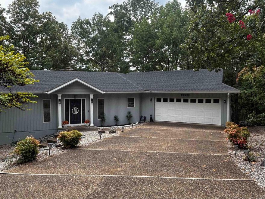Located at the end of a quiet cul-de-sac, this well maintained 2-bedroom, 2 full bath home has neighbors and yet feels secluded.   It is located in Lake Balboa neighborhood and only 2 minutes from DG Market.  When entering the home, you notice the wood ceiling with skylights that accent the wood floors.  The home features a split bedroom floor plan with both bedrooms showcasing private decks giving the feel of master suites on each end of the home.  Your favorite space is sure to be the sunroom that has wall to wall windows that showcase the wooded feel of the home. The serene view feels like you are in a treehouse.  Kitchen boasts granite countertops and stainless-steel appliances. Extra features include motion lights and a garage door camera that can be viewed and operated from your phone. New roof 2023, skylights 2023, exterior and some interior paint 2023.  $2,000.00 new member buy in fee due at closing.