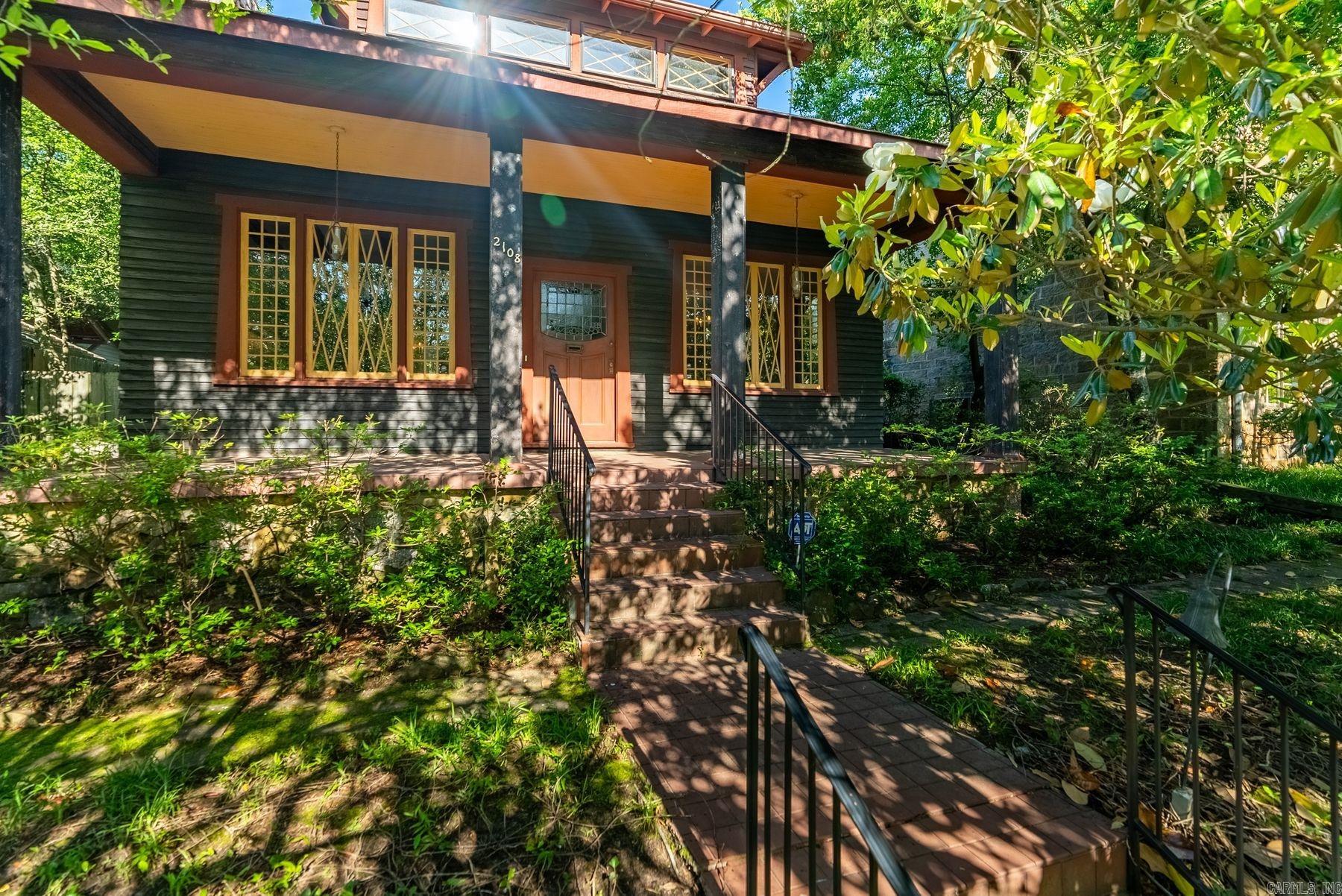 Explore the possibilities of this storied Heights home, ideally located within a block of the Country Club of Little Rock. Tucked behind a large magnolia, this property promises exclusivity and tranquility. Offering a blank slate for substantial renovations, this property invites you to create a customized living space that reflects your personal style. Take advantage of this chance to redefine upscale living in this distinguished Heights enclave. The coveted back alley garage and parking spaces are a bonus. This property is being sold 'As Is, Where Is'. Agents - Please review all showing remarks and agent remarks for important information.