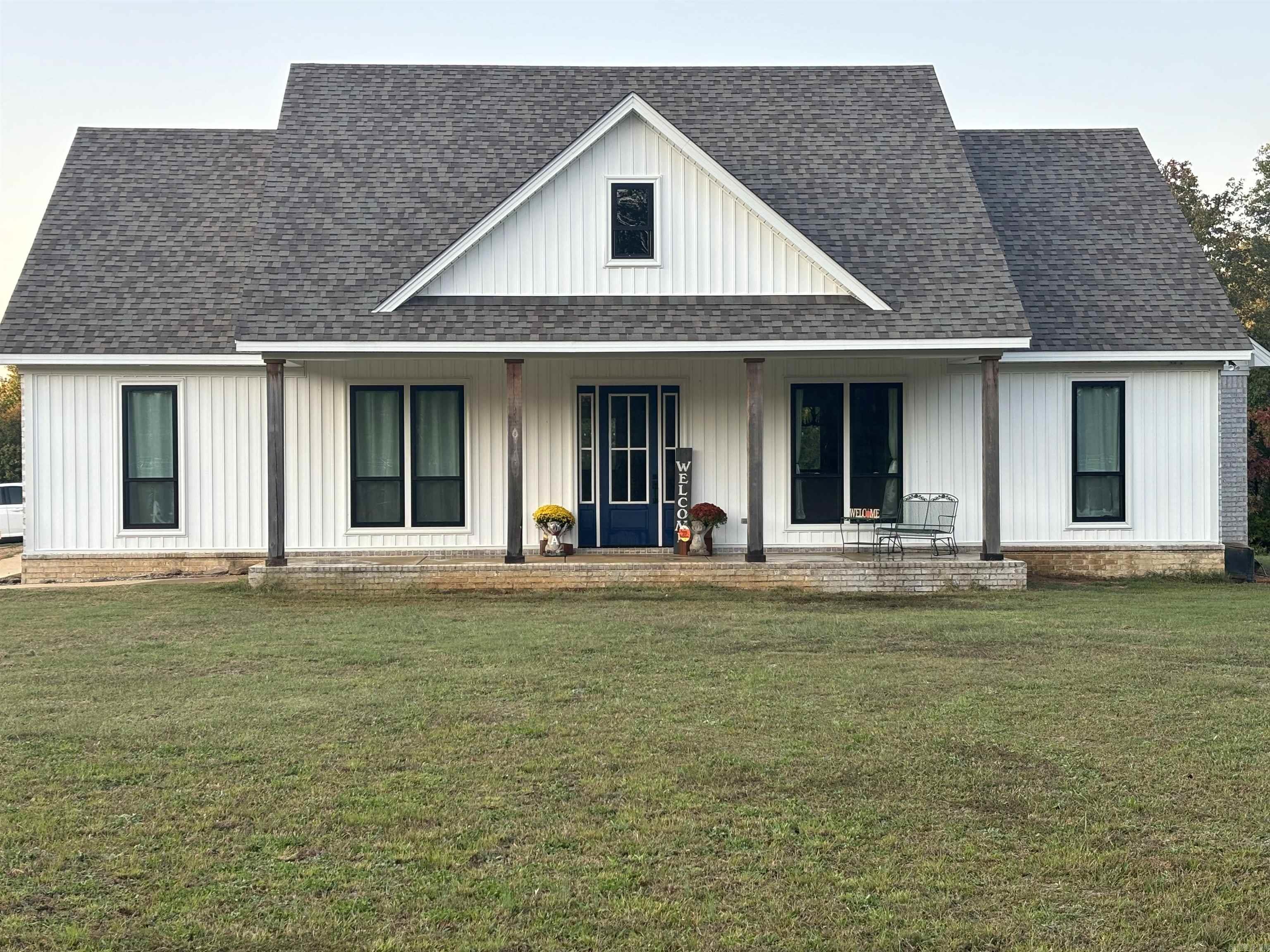 Looking for your farm house in the country? Well you found it! You'll love the open floor plan with beautiful white cabinets, ship lap & open shelving! Features a gas log fireplace, gas cook stove, stainless farm sink! Enjoy the private master suite w/ stunning master bath with beautiful marble shower & stand alone tub! Master opens to a huge walk in closet with a huge built in dresser! It's nice to have master closet open into laundry room! Enjoy the open air privacy on your huge front or back porch or a fire in the firepit! This beautiful home sits on approx 17acres partially pasture land & partially woods! Yes there are deer & turkey & if you chose you can add horses, cows or whatever you chose! This property is conveniently located just 15 min to Rosebud or Heber Springs & Greers Ferry Lake!