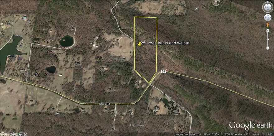 25 acres of great West Little Rock property,