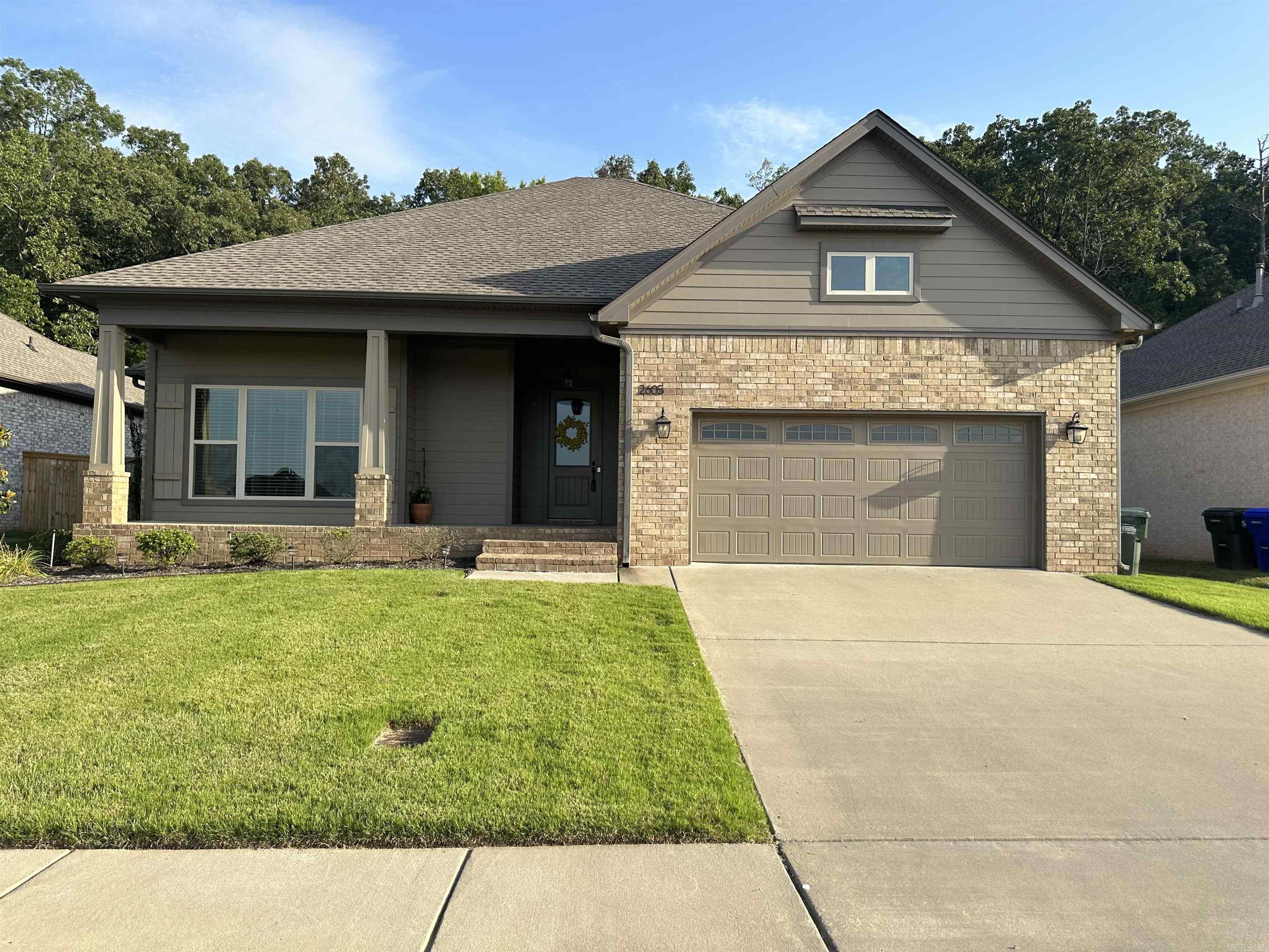 Looking for a great home in a great location? Look no further, this 4 bedroom 2 bath home built by Tom Watson has everything you are looking for!! This home features a Large great room with high ceilings, a gas fireplace, with plenty of room for friends and family. The kitchen has a large island, granite countertops, pull outs in cabinets, gas range and more. The 4th bedroom would make a great office! Other upgrades include walk in closets, tiled showers, tankless HWH, EV charger, smart thermostat and doorbell, sprinkler system, cover back porch with fan, and a fully fenced backyard the backs up to green space! Water softener will not convey. Schedule your showing today! Agents, see showing remarks.
