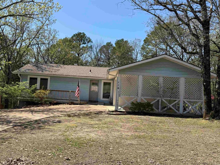 PRICED FOR YOUR TLC!!  Looking for a real BARGAIN???  Check this out!  Great 3BR, 3Ba home has space for all of your needs.  Energy efficient windows provide natural light. A large living room has a free-standing, ventless gas fireplace.  The galley kitchen with pantry leads to the dining area, & to a den or office area.  Master suite has walk-in closet.  The other 2 BRs are apart.  Some furniture is negotiable.  The crawlspace has another family area or game room, with gas fireplace.  Make it an extra sleeping space, with a 3/4 bathroom.  There is also a spacious shop for your projects and storage.  The back yard is fenced.  The exterior is vinyl siding for easy care.  2-car carport plus more parking on driveway.  Seller is selling AS IS, and has priced for your update allowances.  HVAC 2013.  Roof & gutters 2013.  Refrigerator 2019.  Disposal 2023.  Washer 2023.  Dryer 2021.   Located conveniently to all amenities, shops, churches, bank, post office, etc.  Call for info on HOA dues and service fees.