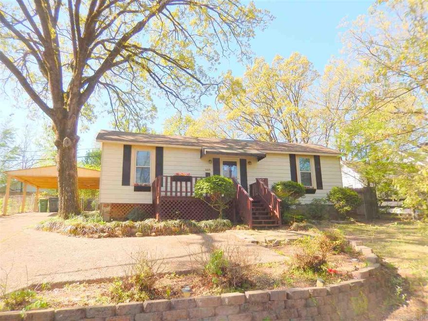 Come see this precious bungalow in the Heights/Cammack area! This cozy 3 bedroom home sits on a large lot that is walking distance to Jefferson Elementary and pool and park. Updates include kitchen, bathroom, fresh paint, flooring, fans, light fixtures, doors, and newer windows. You will enjoy two living areas, updated kitchen, lots of closet space. Relax with your morning coffee on the covered porch.