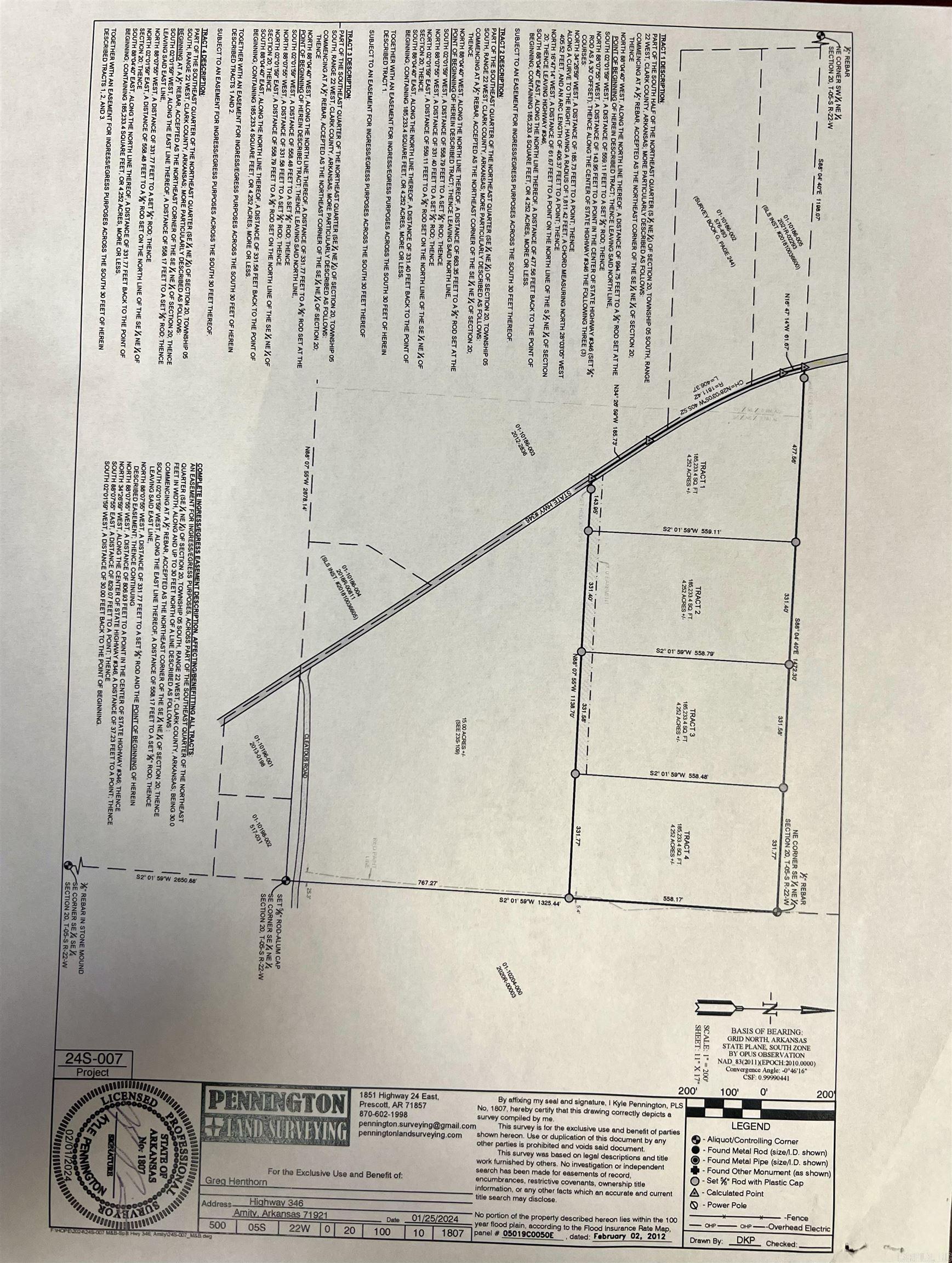Metes & Bounds - Land