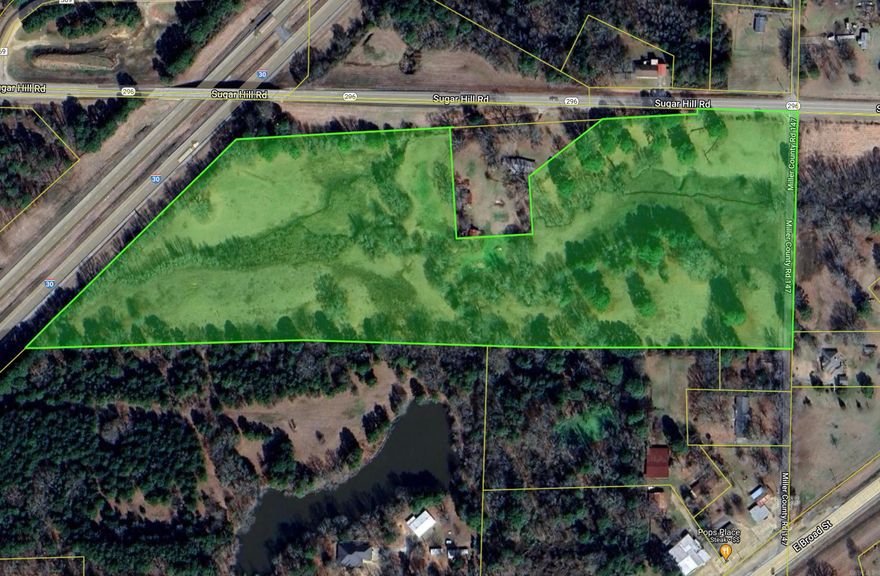 20.7 acres of pastureland in Texarkana AR. Multiple locations, to build your perfect home or homes. Several creeks run through the property, providing water for cattle and horses.