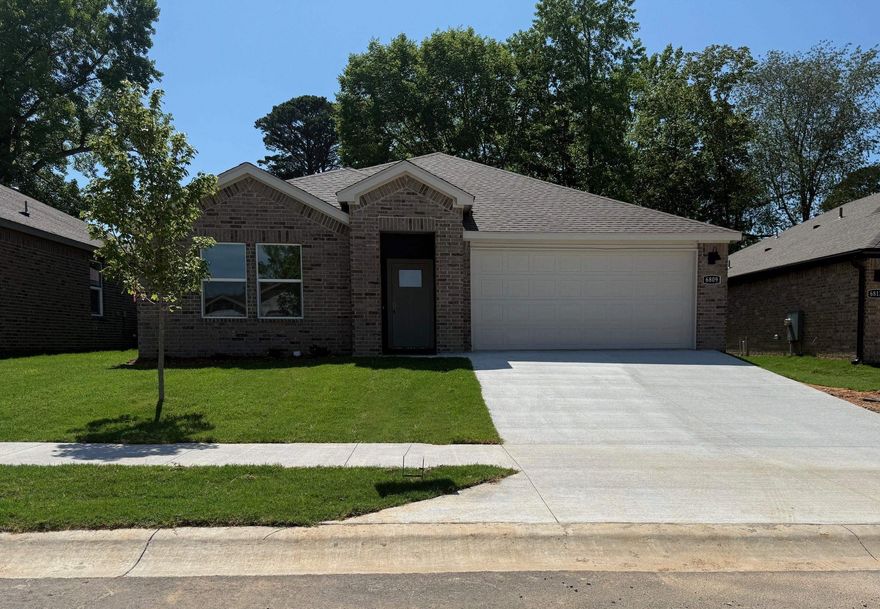 The Cali Floorplan is one of our single-story floorplans featured in our Cypress Trail community.  This spacious floor plan includes 4-bedroom, 2-bathroom, and a 2-car garage with an open concept living area, where your kitchen, living, and dining areas blend seamlessly into a space perfect for everyday living and entertaining. The kitchen features 36” cabinets, quartz countertops, and stainless-steel appliances. Fabulous open floorplan. Every room features beautiful LVP flooring.  The primary bedroom has an en-suite bathroom that features a walk-in closet, dual sinks, and a walk-in shower. Taxes TBD. Special builder 10-year warranty.  Stock photos.
