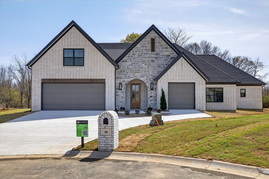 Welcome to 60 Lucia Lane, a stunning 3,379 sq. ft. home designed for comfort and style!   This 4-bedroom, 3-bathroom home built by Hines Homes offers spacious living with walk-in closets in every bedroom, ensuring plenty of storage. The thoughtfully designed floor plan includes an upstairs flex space, perfect for a game room, home office, or extra lounge area.    With modern finishes, generous living areas, and a layout that balances privacy and functionality, this home is ideal for families or anyone looking for extra space to live and grow.    Located in The Quarters neighborhood, 60 Lucia Lane combines convenience and tranquility. With easy access to nearby schools, parks, and amenities, this home is your opportunity to live in style and comfort in Maumelle.    You can set up a self-guided tour of this home on the Hines Homes website.