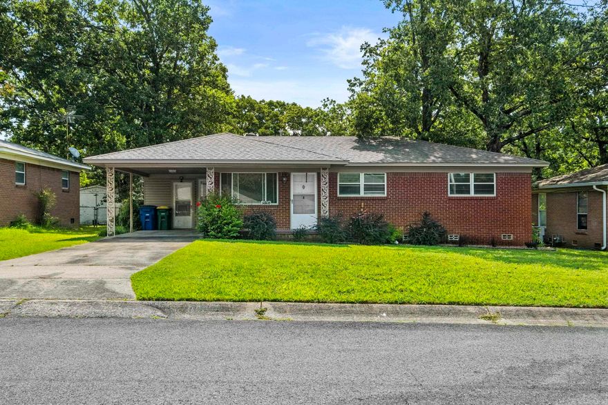 Welcome to a delightful mid-century gem nestled in the vibrant Park Hill area of North Little Rock. Built in 1961 this cozy 1156sqft residence offers 3 bedrooms and 1.5 baths with versatile living space perfect for first time home buyers, small families, or investors. Fresh paint throughout. Water heater replaced in 2005. New Roof in 2020. New HVAC system in 2020. Spacious backyard that is fully fenced perfect for pets. Move in ready just waiting for your personal touches.
