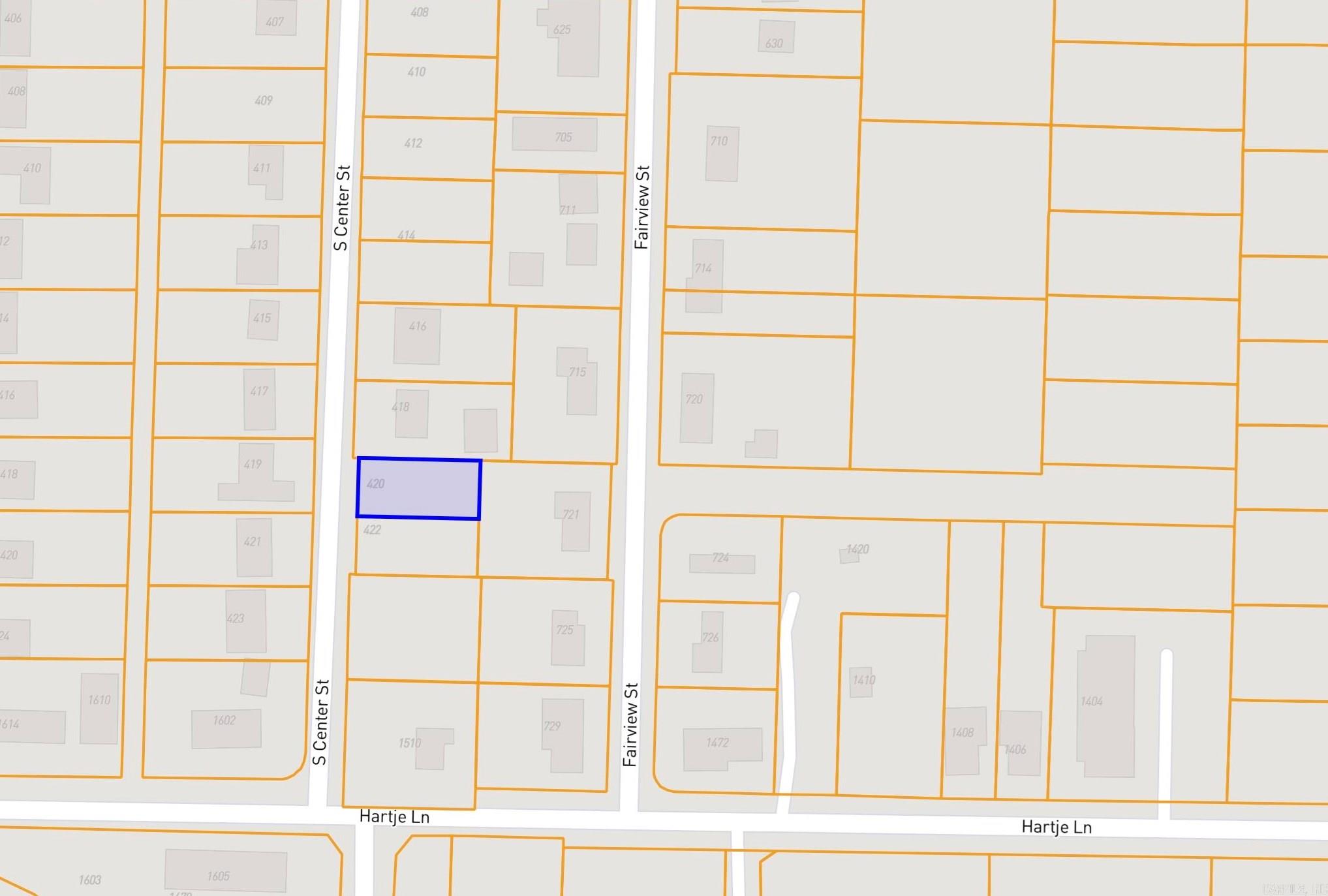 Lot 420 on Center, rare find, located in Old Town Conway. Zoned R2 can build a single family home or a duplex with a conditional use permit. No sewer on the property but it's located close by. Also listing lot 422 on Center, separately, so two lots available for sale. Come check it out!